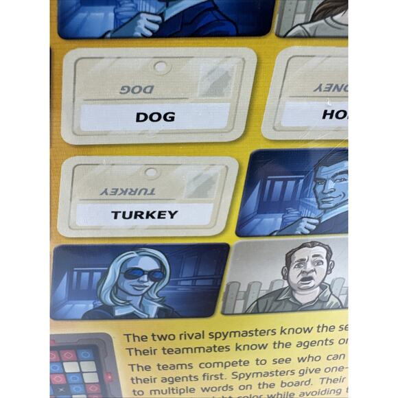 Codenames #1 Party Game 15 Minutes Play Time Can You Find The 2 Words Related To - Picture 12 of 16